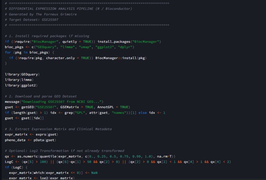 GEO dataset discovery interface