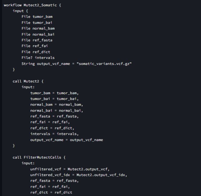 Generated workflow template